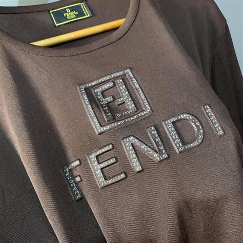 vintage fendi tshirt|fendi superboy t shirt.